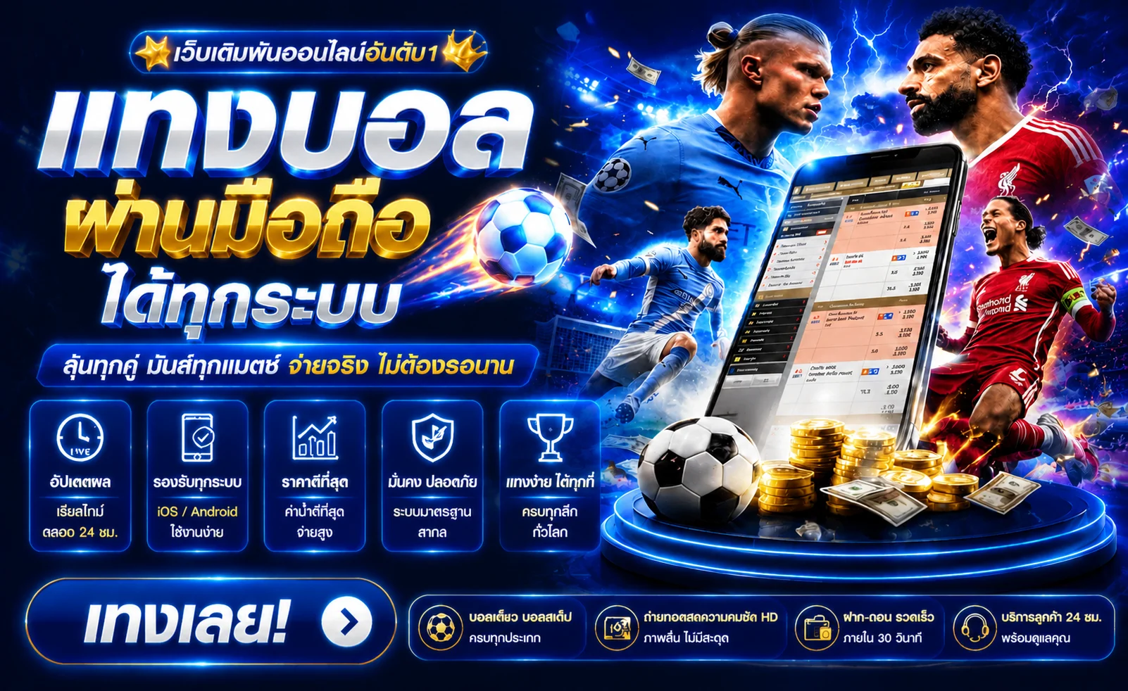 แทงบอลออนไลน์ Huay8Bet ครบทุกลีกดังทั่วโลก